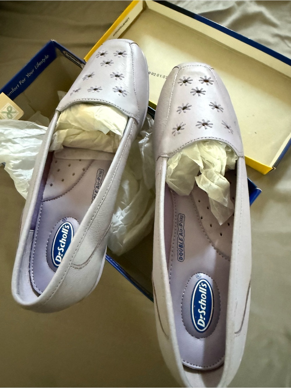 Dr. Scholl's Pale Lavender Slip-On Loafers